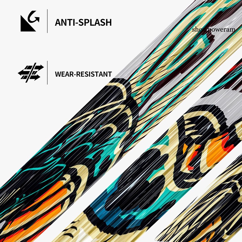 Bộ Miếng Dán Trang Trí Khung Xe Đạp SP-1 Bằng TPU Chống Nước Chống Trầy Xước Họa Tiết Hoạt Hình