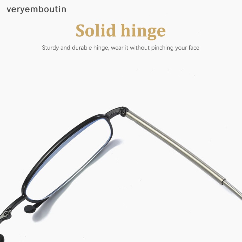 Kính Đọc Sách Chống Ánh Sáng Xanh Có Thể Gấp Lại Tiện Dụng Cho Nam Và Nữ