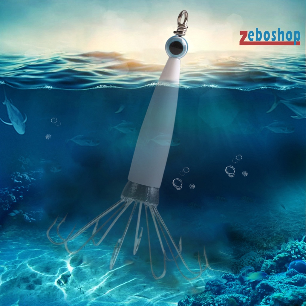 Zeboshop Mực Câu Cá 8 / 10 Kim Mắt Nhọn Màu Sắc Tươi Sáng Phổ Biến