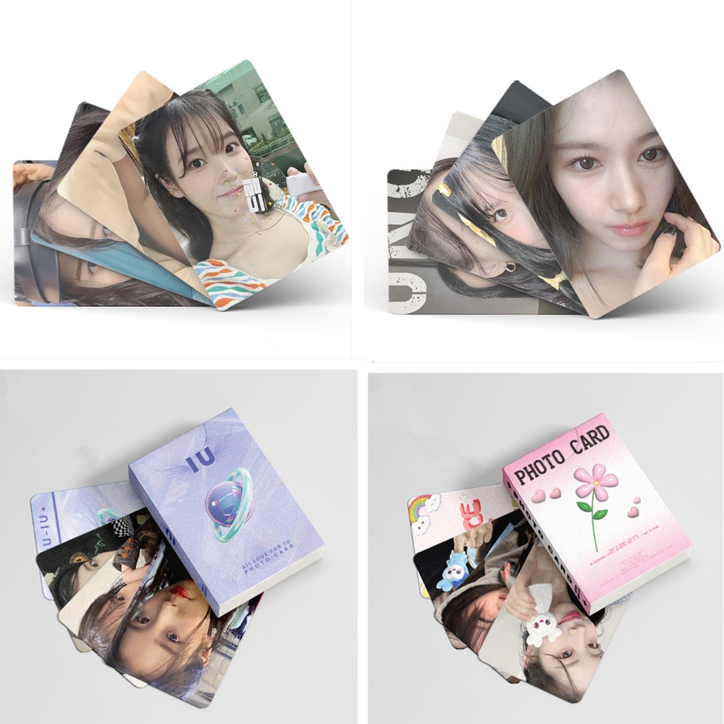 Hộp 50 Ảnh Lomo Card Nhóm Nhạc Kpop IU TWICE