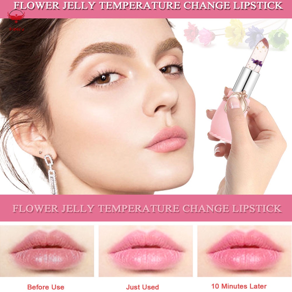 Son Dưỡng Môi Thay Đổi Màu Sắc Thời Trang Dưỡng Ẩm Tiện Dụng