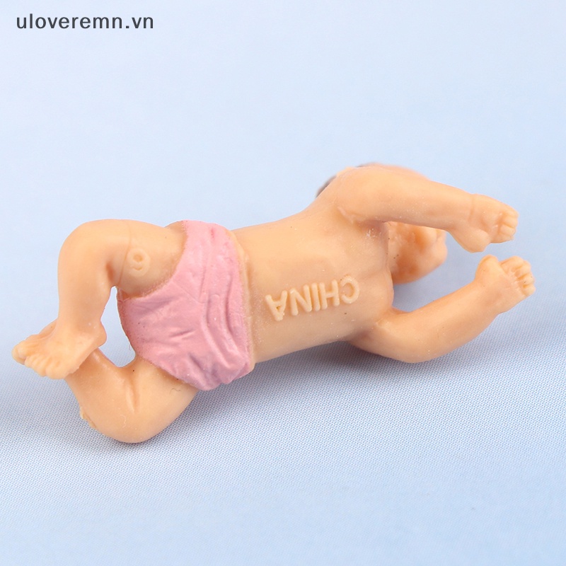 Mô Hình Búp Bê Em Bé Mini Dễ Thương Dùng Trang Trí