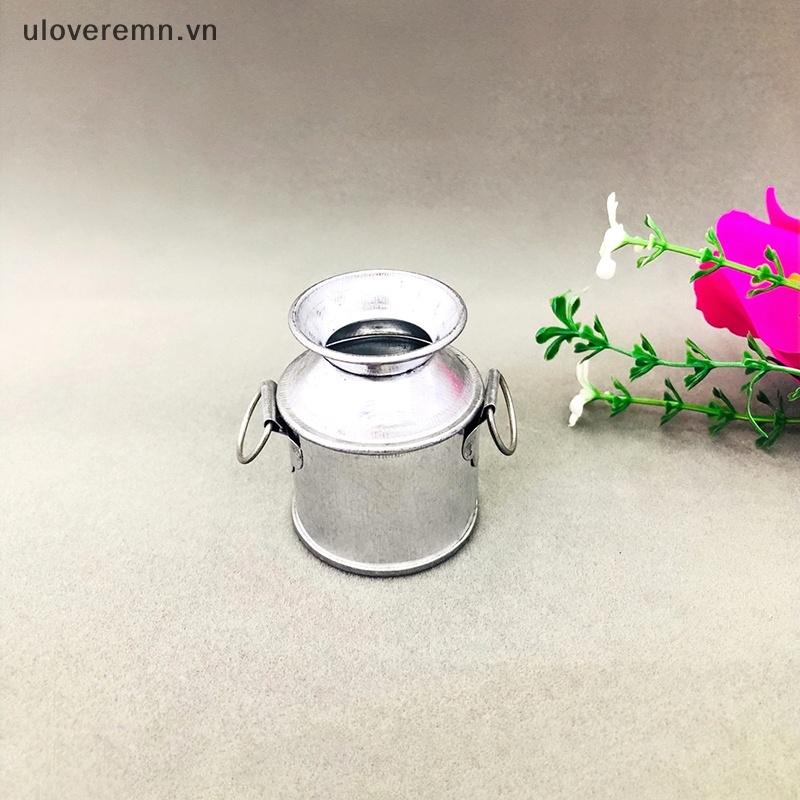 Mô Hình Bình Sữa 1: 12 Bằng Kim Loại Trang Trí Nhà Búp Bê