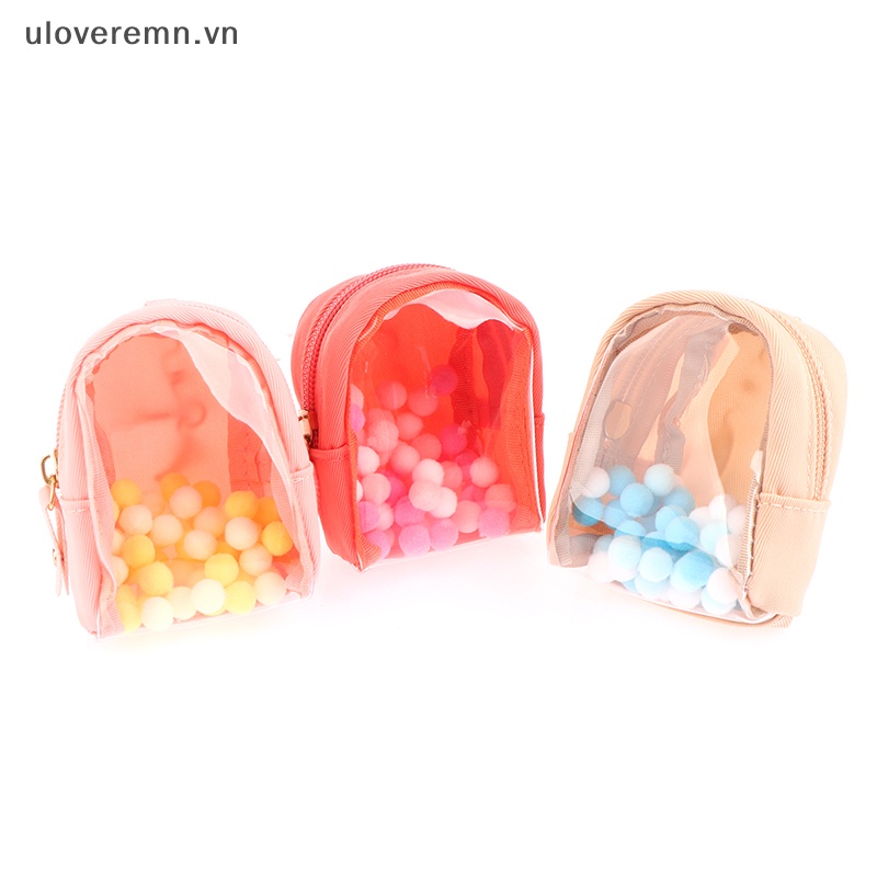 Túi Đựng Trưng Bày Bằng PVC Trong Suốt Chống Bụi Có Khóa Kéo