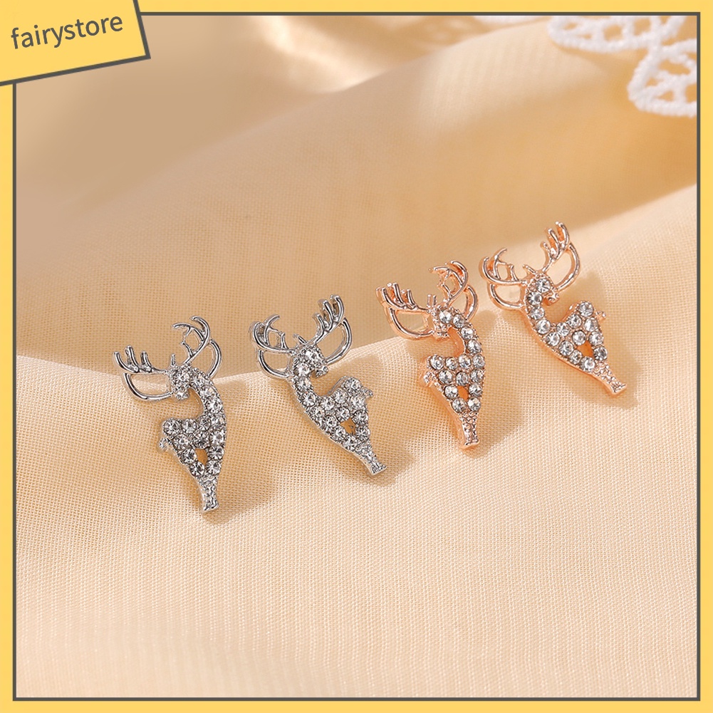 Bông Tai Hình Nai Sừng Tấm Thời Trang Dành Cho Nữ