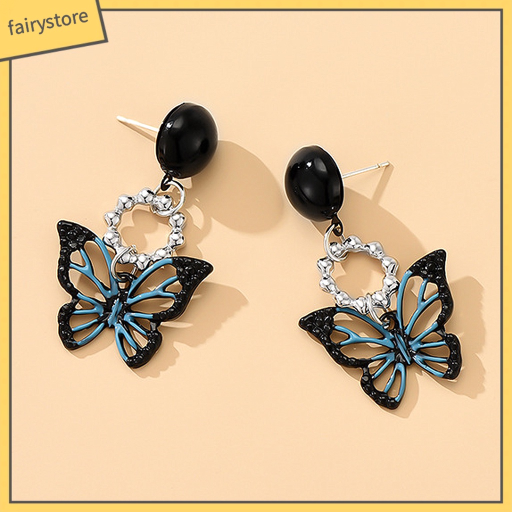 1 Đôi Bông Tai Hình Trái Tim Đính Đá Zircon Dành Cho Nữ