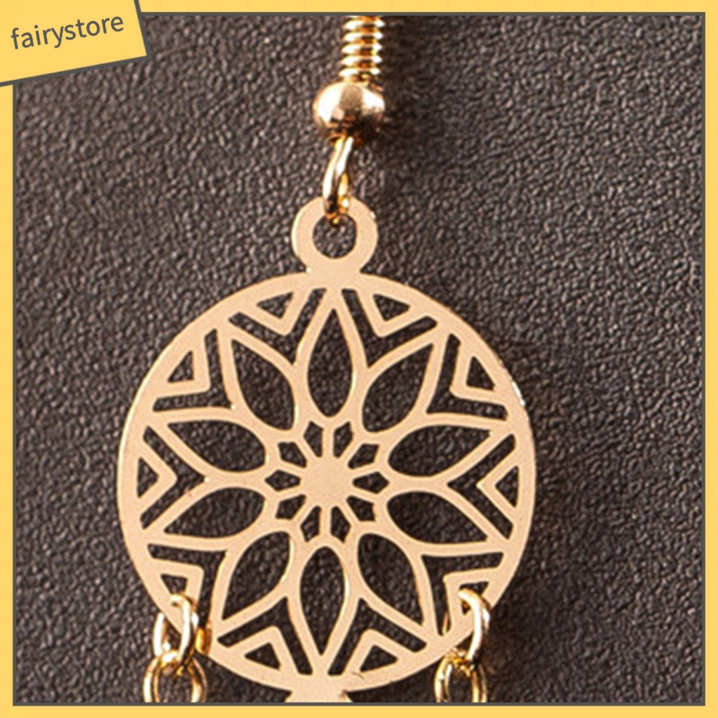 1 Đôi Bông Tai Hình Chiếc Lá Đính Hạt Thời Trang Dành Cho Nữ