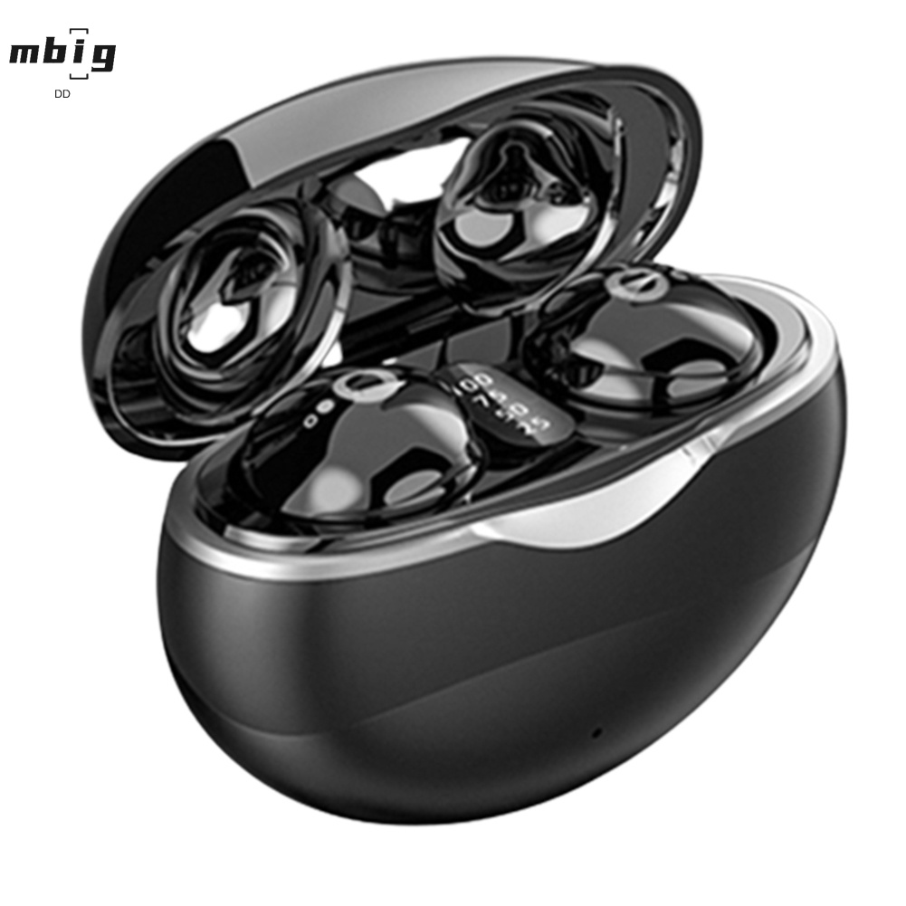 Tai Nghe Nhét Tai Không Dây Mini Chống Ồn Có Màn Hình Hiển Thị Năng Lượng Thấp