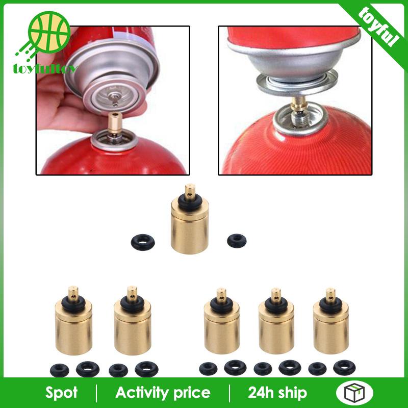 Phụ Kiện Chuyển Đổi Khí Ga Bằng Đồng Chuyên Dụng Cho Câu Cá Cắm Trại