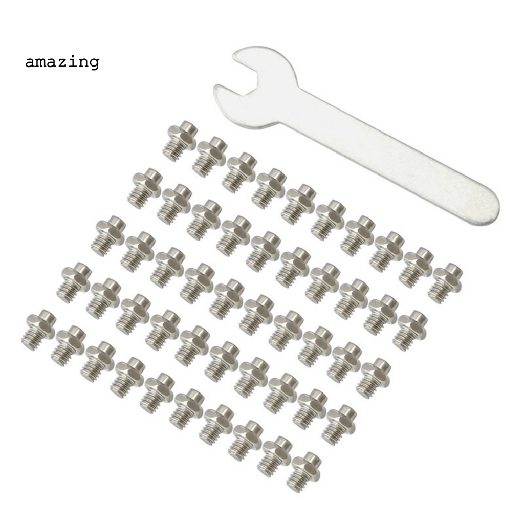 Bộ 50 Đinh Ốc Mqzi M4 Gắn Bàn Đạp Xe Đạp Leo Núi Chống Trượt Siêu Nhẹ