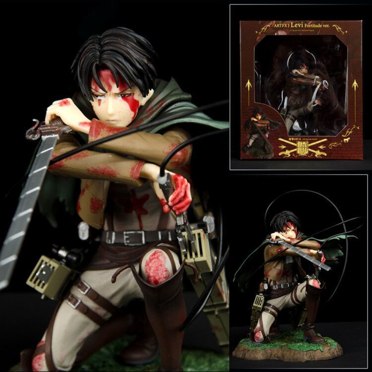 Mô Hình Thuyền Trưởng Levil Trong Phim Attack on Titan