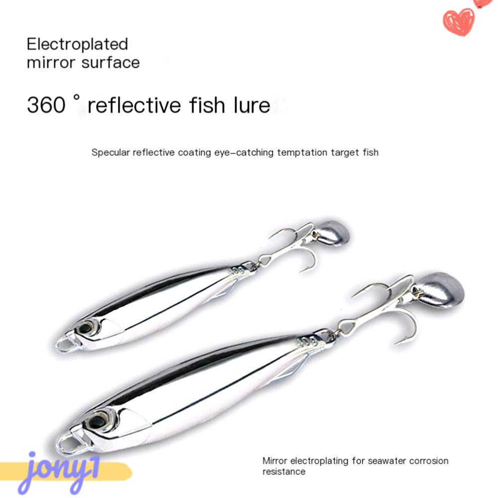 Mồi Câu Cá Bằng Kim Loại Mạ Điện Nhiều Màu Sắc 60G 80G 10g 20G