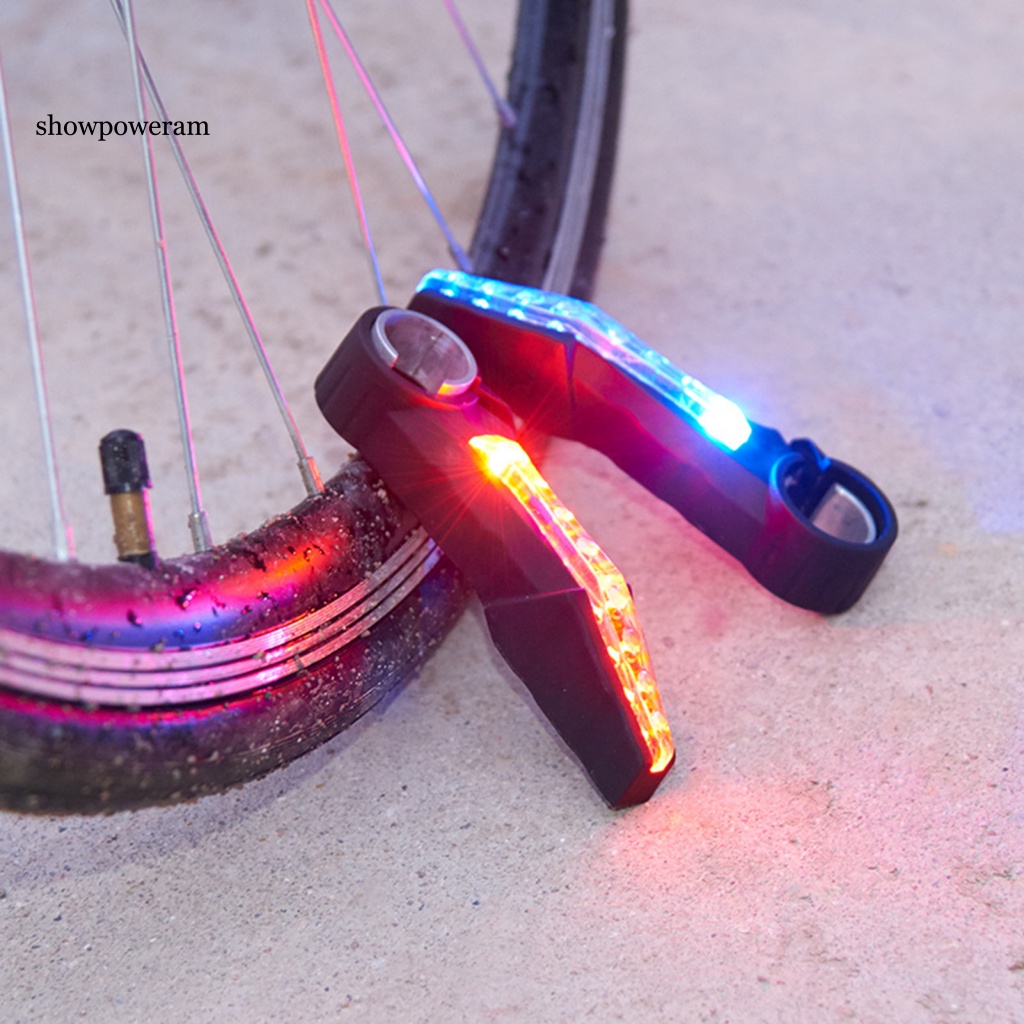 Set 2 Tay Lái Xe Đạp MTB Bằng Hợp Kim Nhôm Chống Gỉ Tích Hợp Đèn LED Và Còi