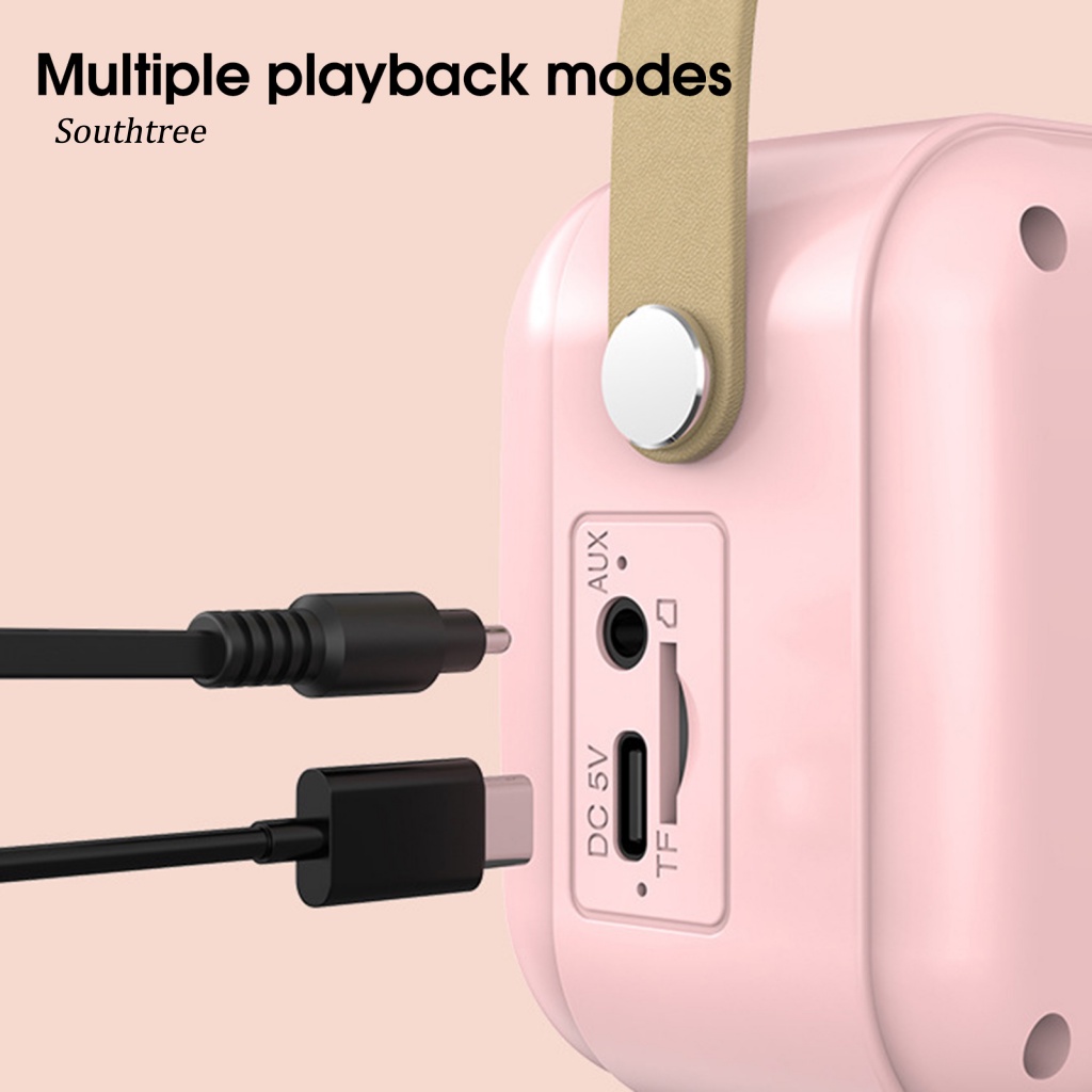 1 Bộ Loa Bluetooth Không Dây Bằng Nhựa Âm Thanh Nổi Kèm Micro Chất Lượng Cao