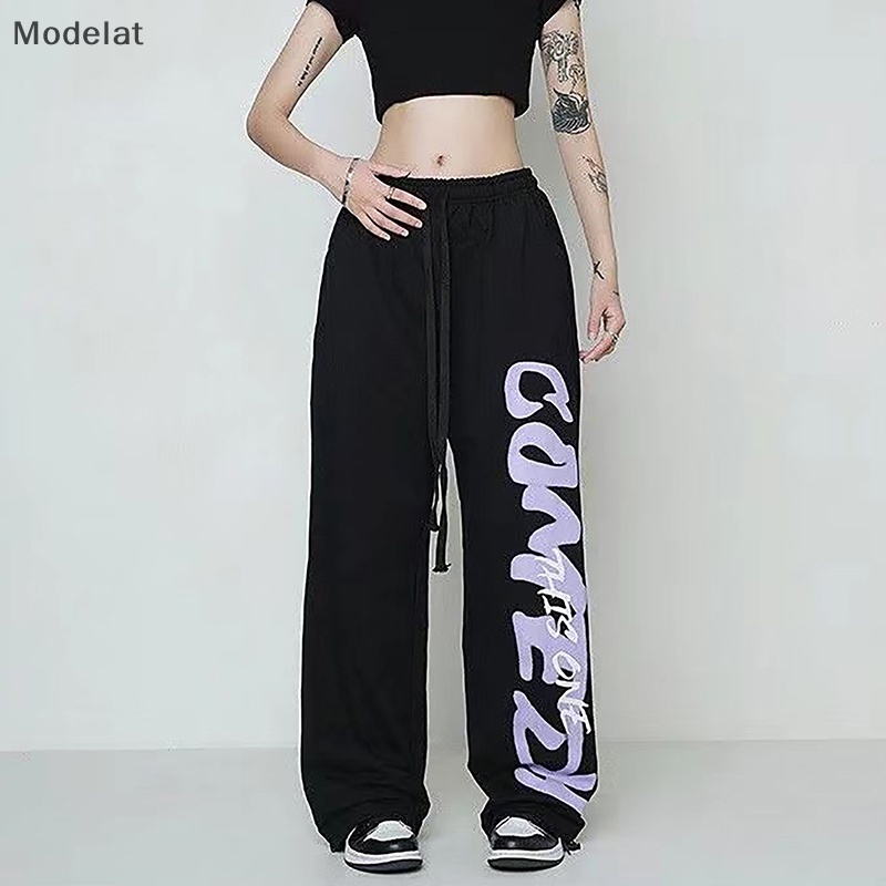 Mfc Quần Harem Dài Tới Mắt Cá Lưng Cao Dáng Rộng Thời Trang Mùa Hè Cho Nữ