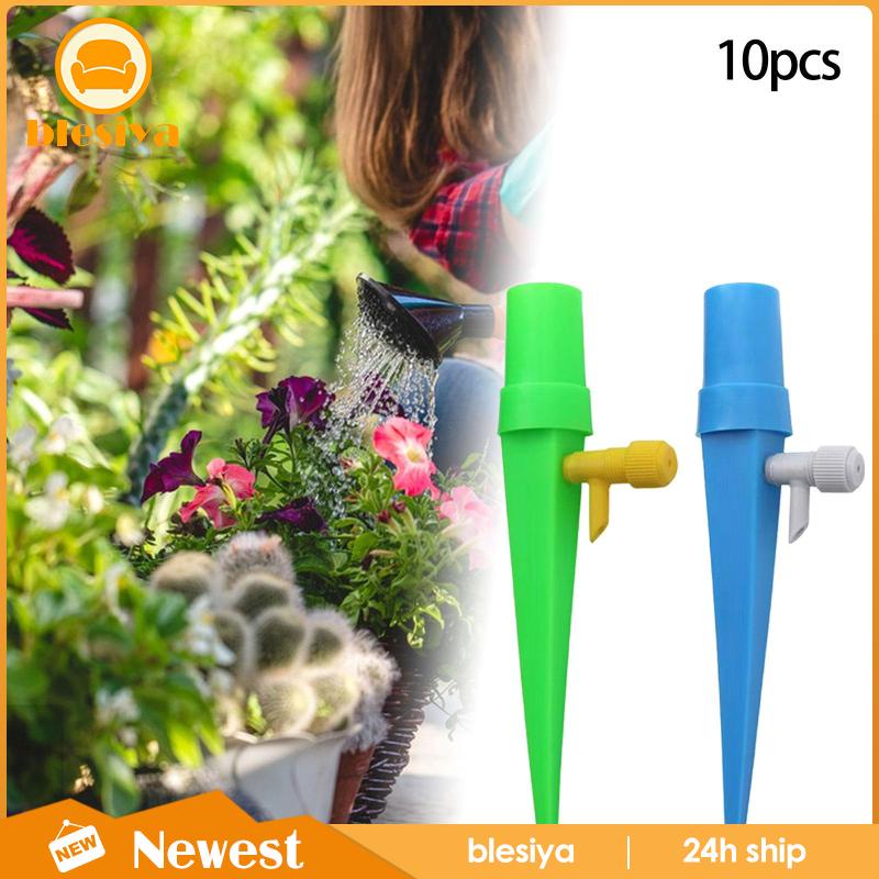 [Blesiya] Set 10 Cọc Tưới Nước Tự Động Cho Ngày Lễ Ngoài Trời