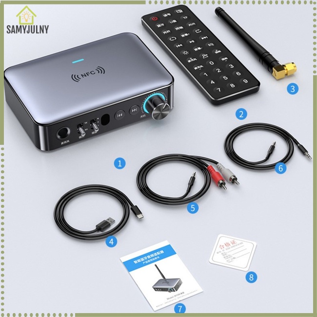 Thiết Bị Thu Phát Bluetooth 5.1 SAM M16 3d Không Dây Có Micro