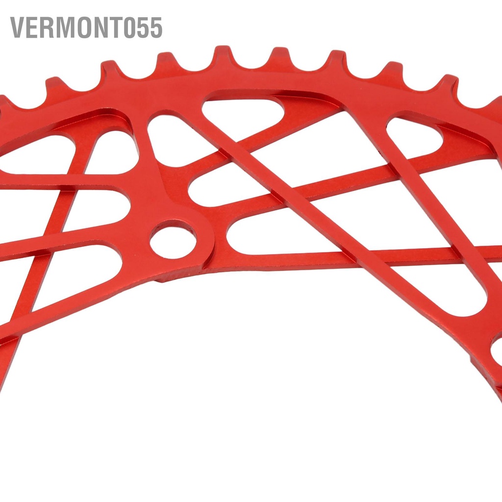 Vermont055 Xích Xe Đạp 56T Hợp Kim Nhôm Nhẹ Chống Mài Mòn Bánh Quay Tấm Thay Thế