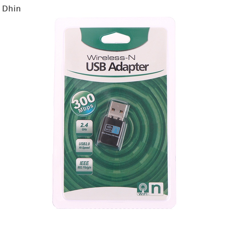 Usb Thu Sóng WiFi 300Mbps Không Cần Dùng Thẻ Mạng Cho Máy Tính