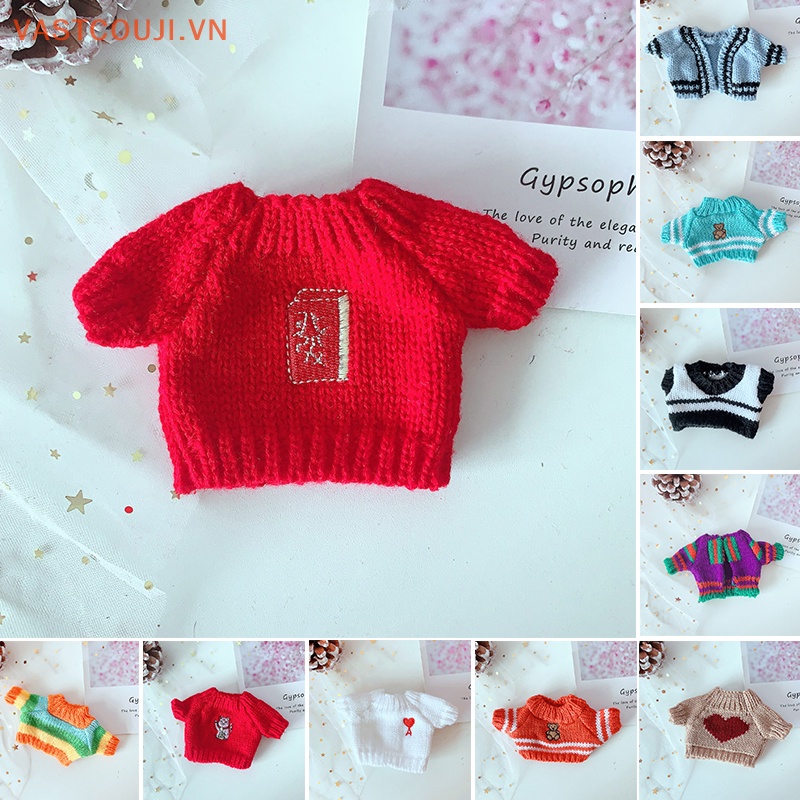 Áo Sweater Đồ Chơi Búp Bê VASTJI Nhồi Bông 20cm