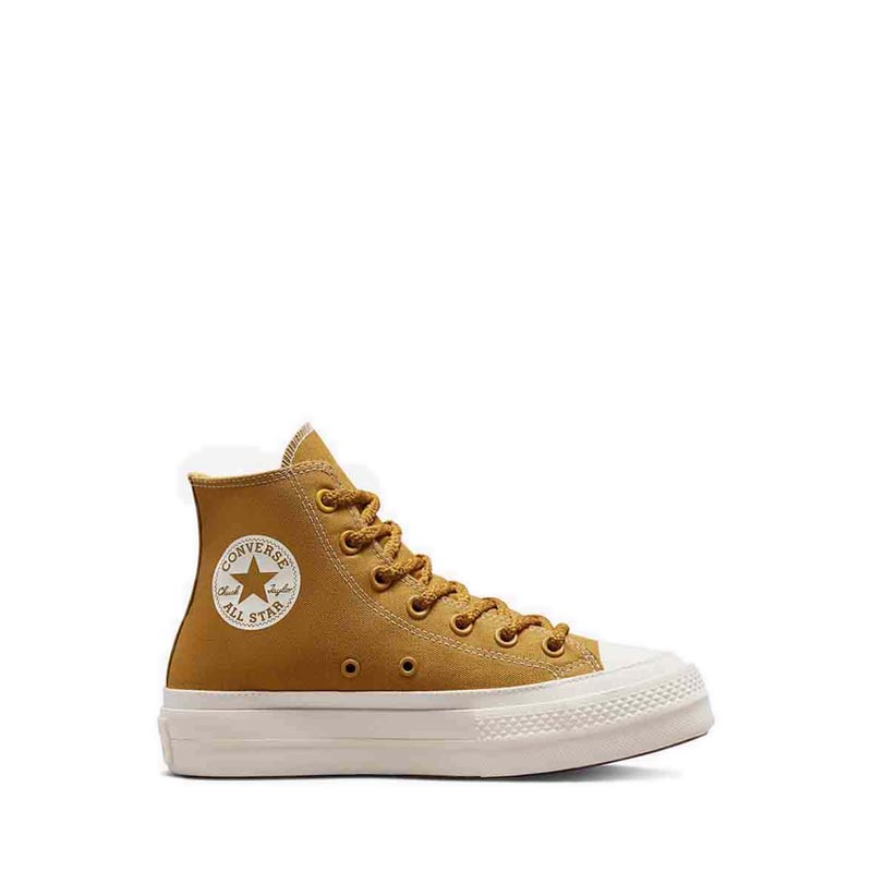 Giày Converse Women' Chuck Taylor All Star Lift Platform Workwear Textiles - Brown