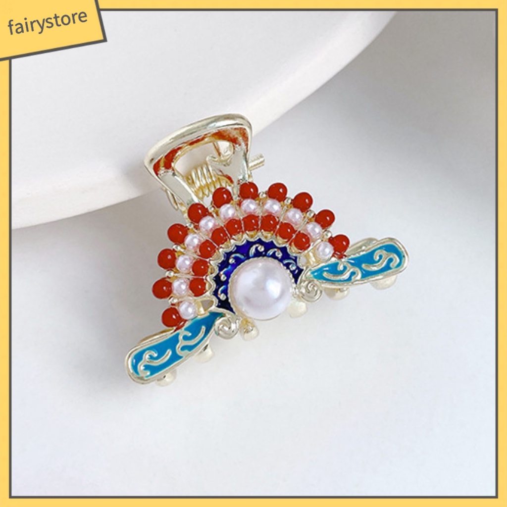 Kẹp Tóc Đính Hạt Và Hoa Tua Rua Nhiều Màu Chống Trượt Cho Nữ