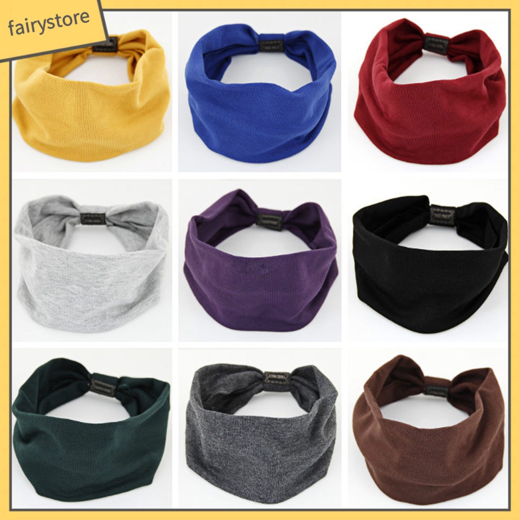 Băng Đô Vải Mềm Co Giãn Thấm Hút Mồ Hôi Thoáng Khí Dành Cho Unisex