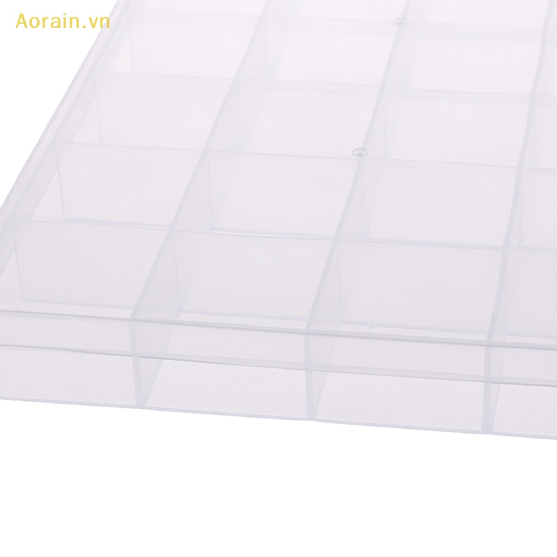Hộp Nhựa Đựng Trang Sức 24 Ngăn Tiện Lợi .