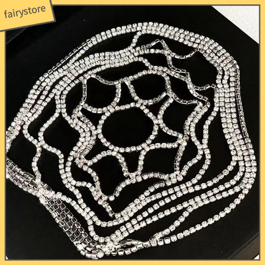 [FRO] Cài Tóc Nhiều Lớp Thiết Kế Rỗng Đơn Giản Sang Trọng Quyến Rũ Cho Đám Cưới