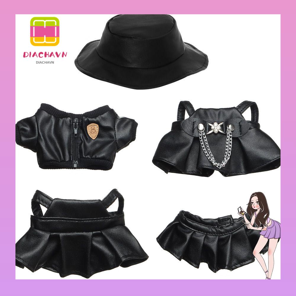 Bộ Váy Yếm 20cm Thời Trang Cho Búp Bê