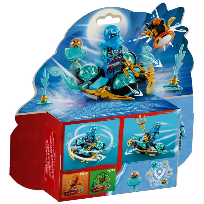 Đồ Chơi Lắp Ráp Con Quay Năng Lượng Rồng Của Nya - Nya's Dragon Power Drift - Lego Ninjago 71778