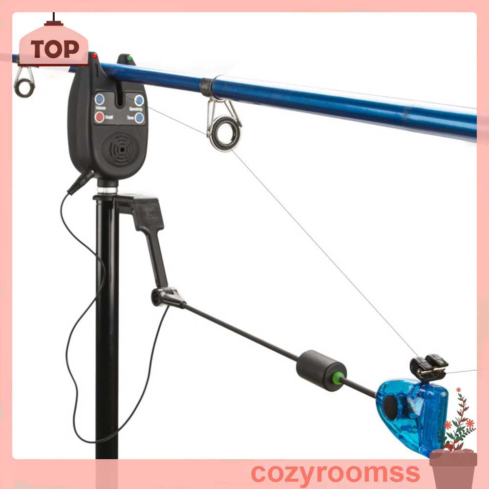 Chuông Báo Hiệu Cá Cắn Câu Có Đèn Nhiều Màu Sắc