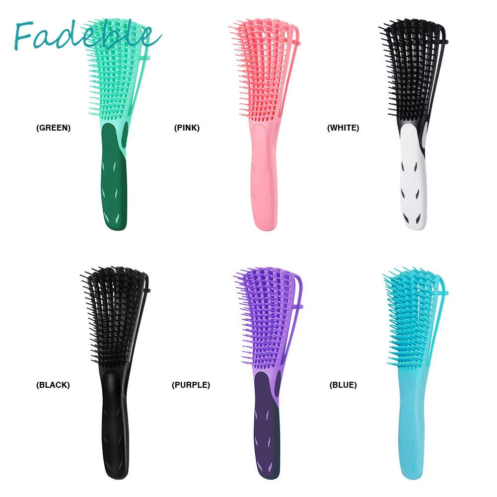 Lược Chải Tóc Mát Xa Da Đầu Bằng Nhựa Tpe Trọng Lượng Nhẹ Chuyên Dụng Cho Salon