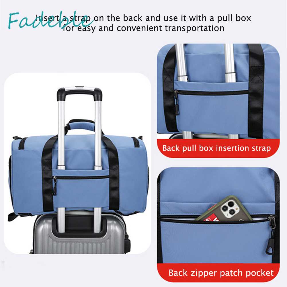 Túi Đựng Bóng Đá / Tập Gym Chia Ngăn Khô / Ướt Bằng Chất Liệu Oxford Chống