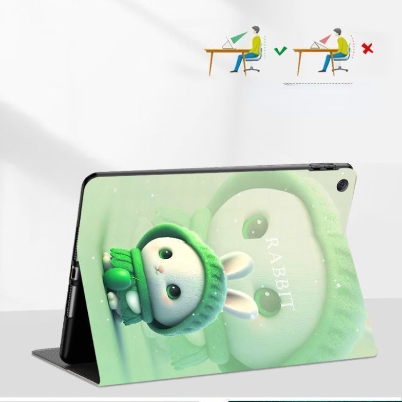 Dễ Thương Bao Da pu Máy Tính Bảng Chống Sốc Hình Thỏ Cho xiaomi mi pad 6 / mi pad 5 6 pro 11 "redmi pad se 11 pad 10.61 Đứng