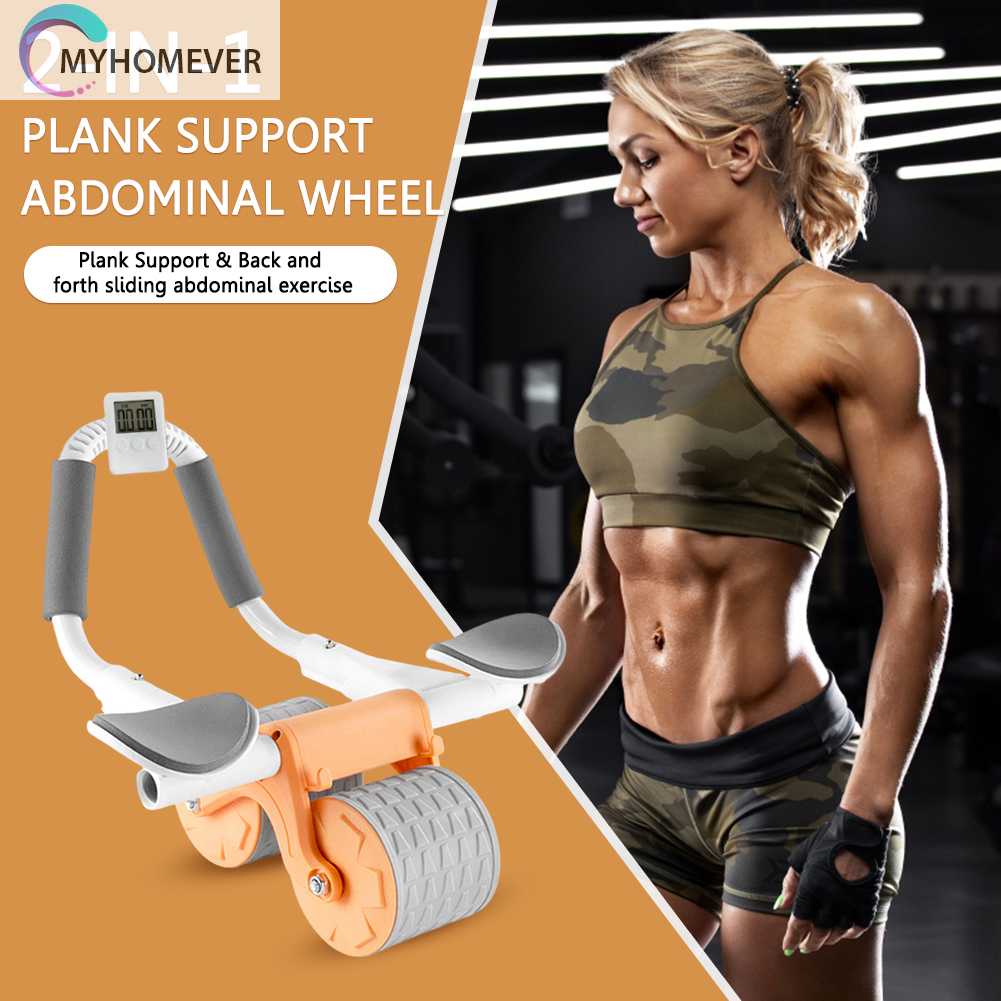 Con Lăn Tập Bụng Có Đệm Đầu Gối An Toàn Không Ồn Màu Sắc Ngẫu Nhiên