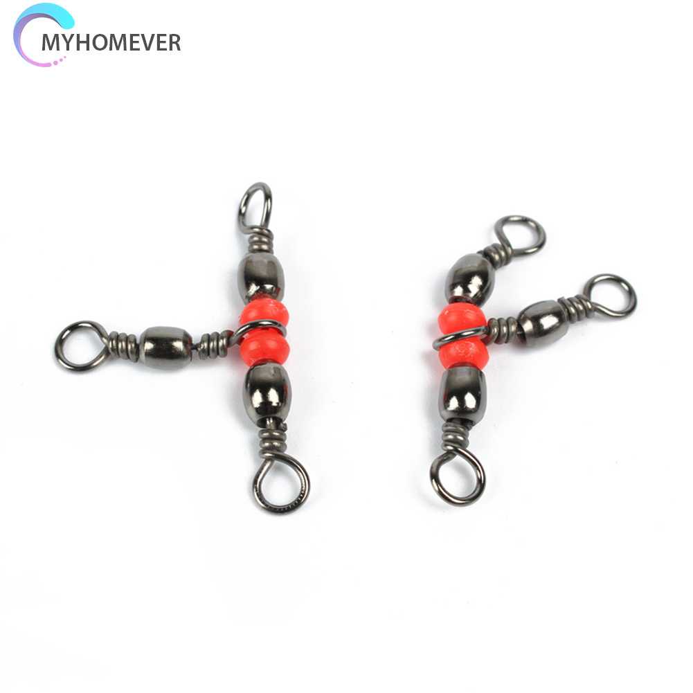 Set 10 Khuyên Nối Mồi Câu Cá 3 Chiều Tiện Lợi