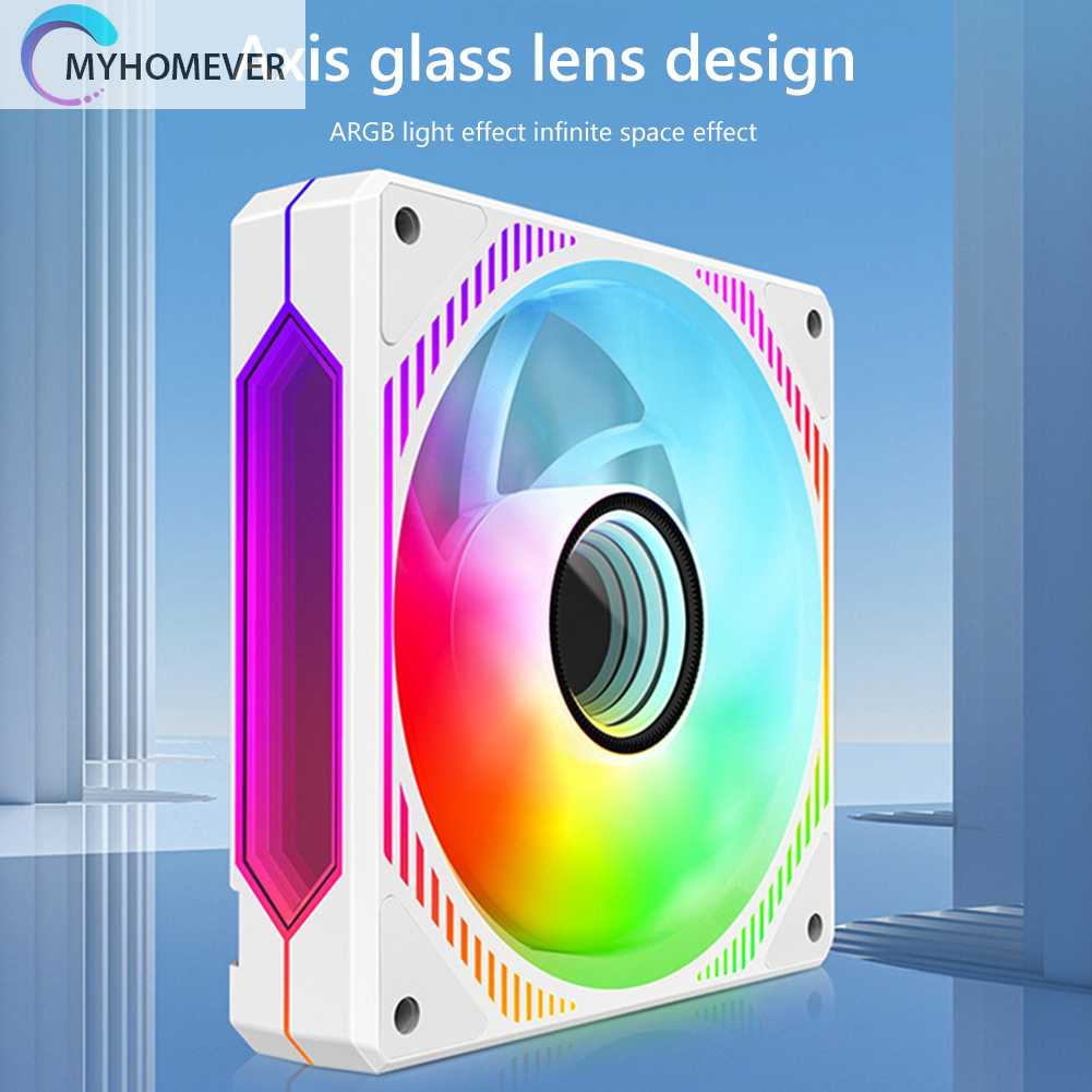 Quạt Tản Nhiệt 120mm 12V 4 Pin PWM 5V 3 Pin ARGB Phát Sáng Dành Cho Máy Tính