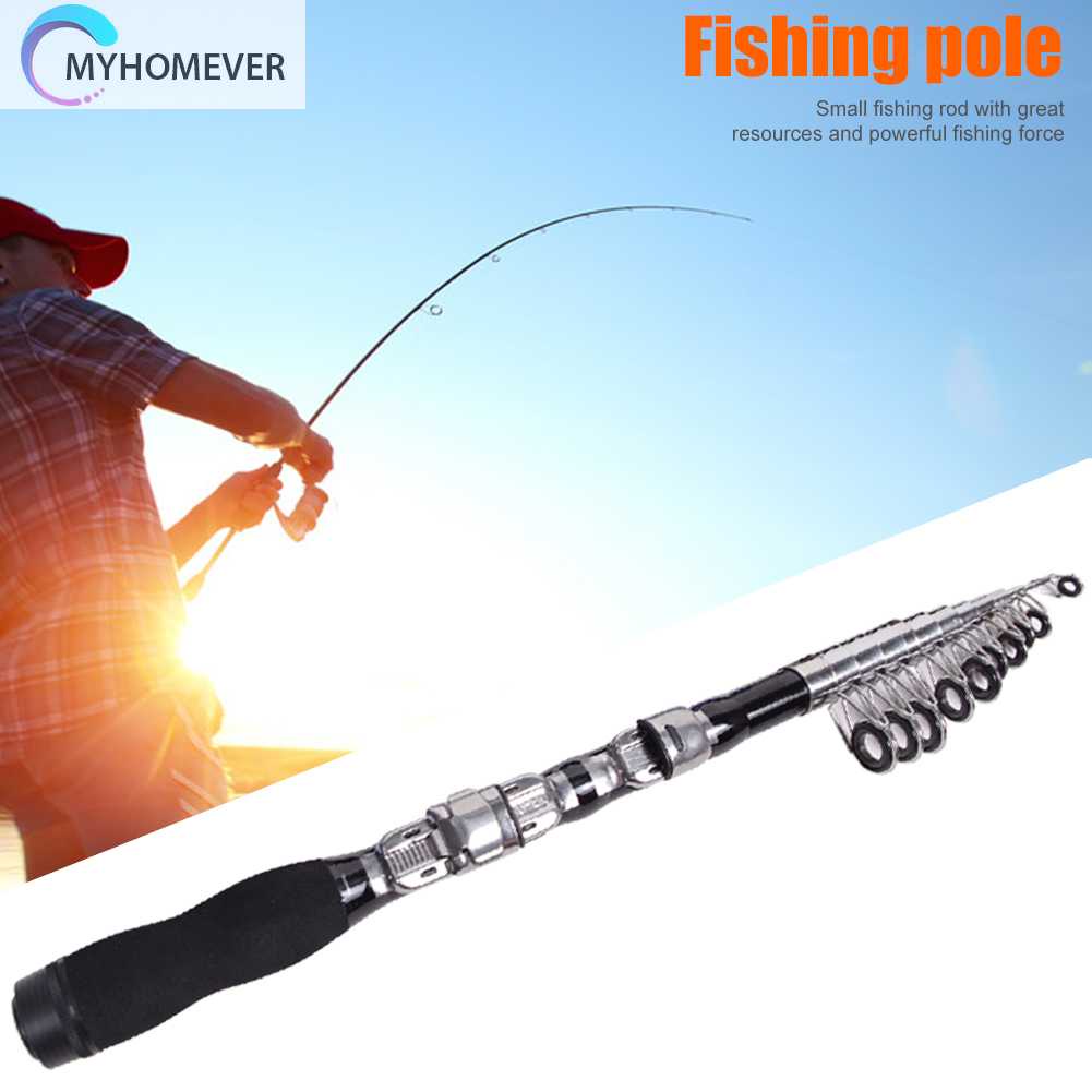 Cần Câu Cá Siêu Ngắn Bằng Carbon Chất Lượng Cao