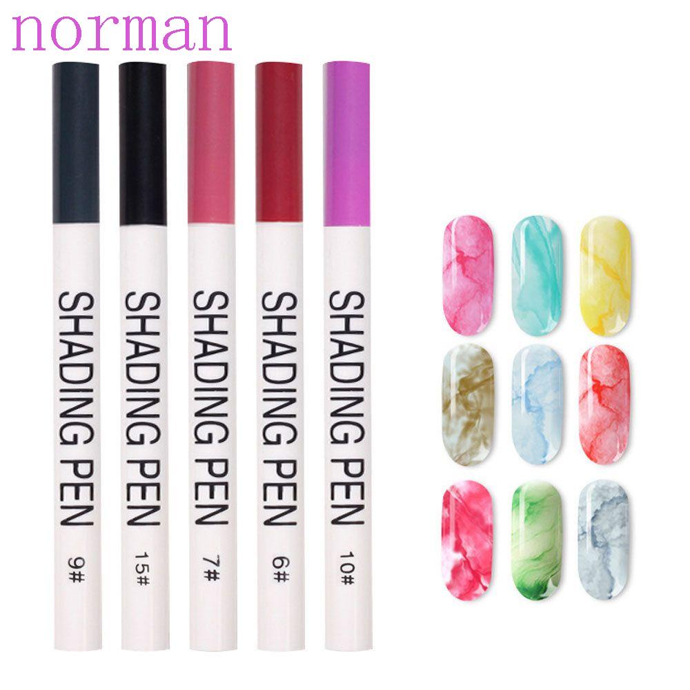 Bút Vẽ Móng Nghệ Thuật NORMAN 15 Màu Tùy Chọn Lâu Trôi Không Nhòe