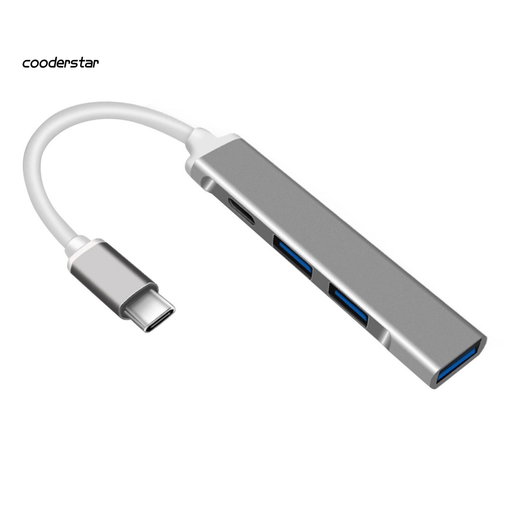 Dây Cáp Chia Cổng Usb 3.0 USB2.0 Type-C Mini Hub Cho Máy Tính