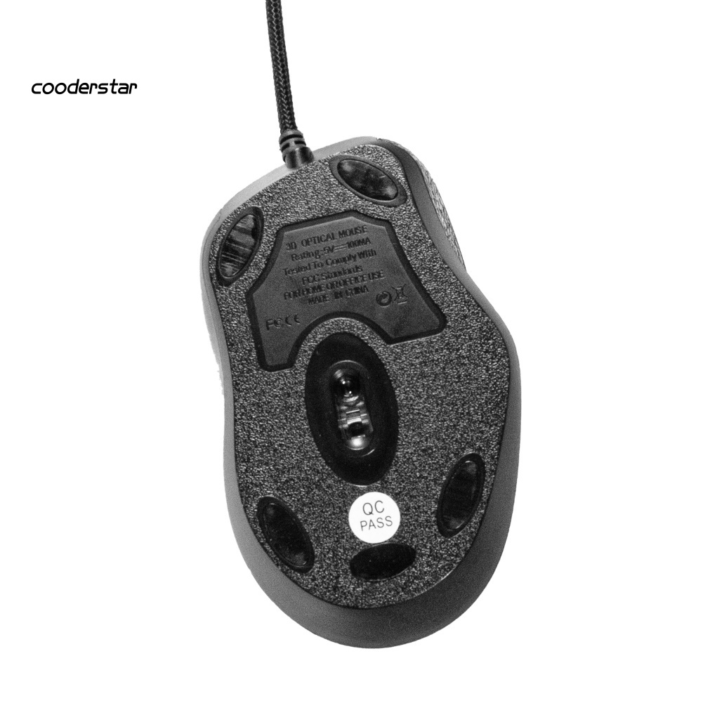 Chuột Máy Tính Có Dây 3 Nút Bấm COOD MF-588