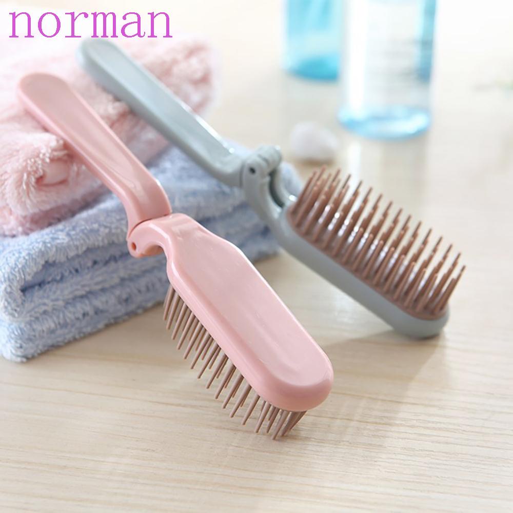 Lược Chải Tóc NORMAN Răng Mềm Thiết Kế Gấp Gọn Tiện Dụng