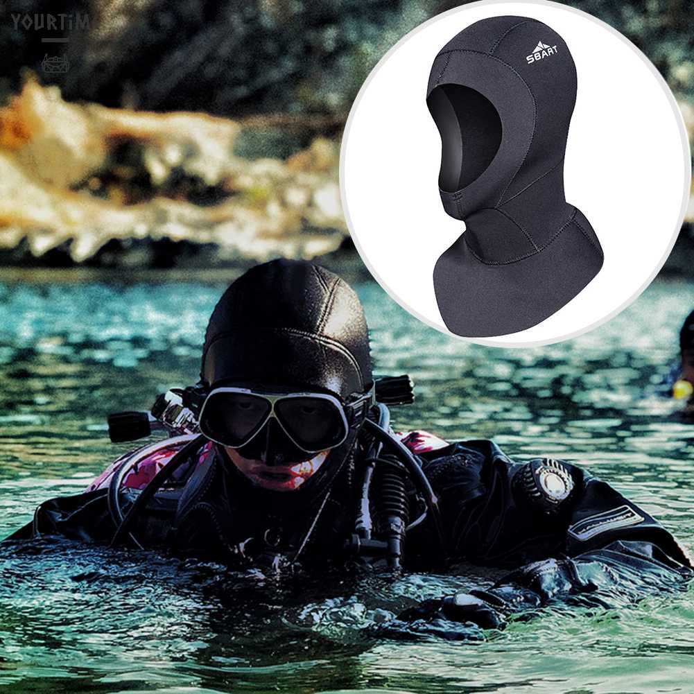 Mũ Bơi Bằng Cao Su Gọn Nhẹ Chống Lạnh Mau Khô Cho Nam Nữ