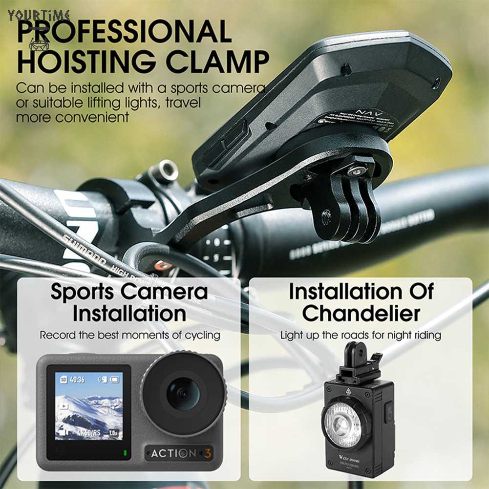 Giá Đỡ Máy Tính Bằng Nhôm Gắn Tay Lái Xe Đạp Tiện Dụng