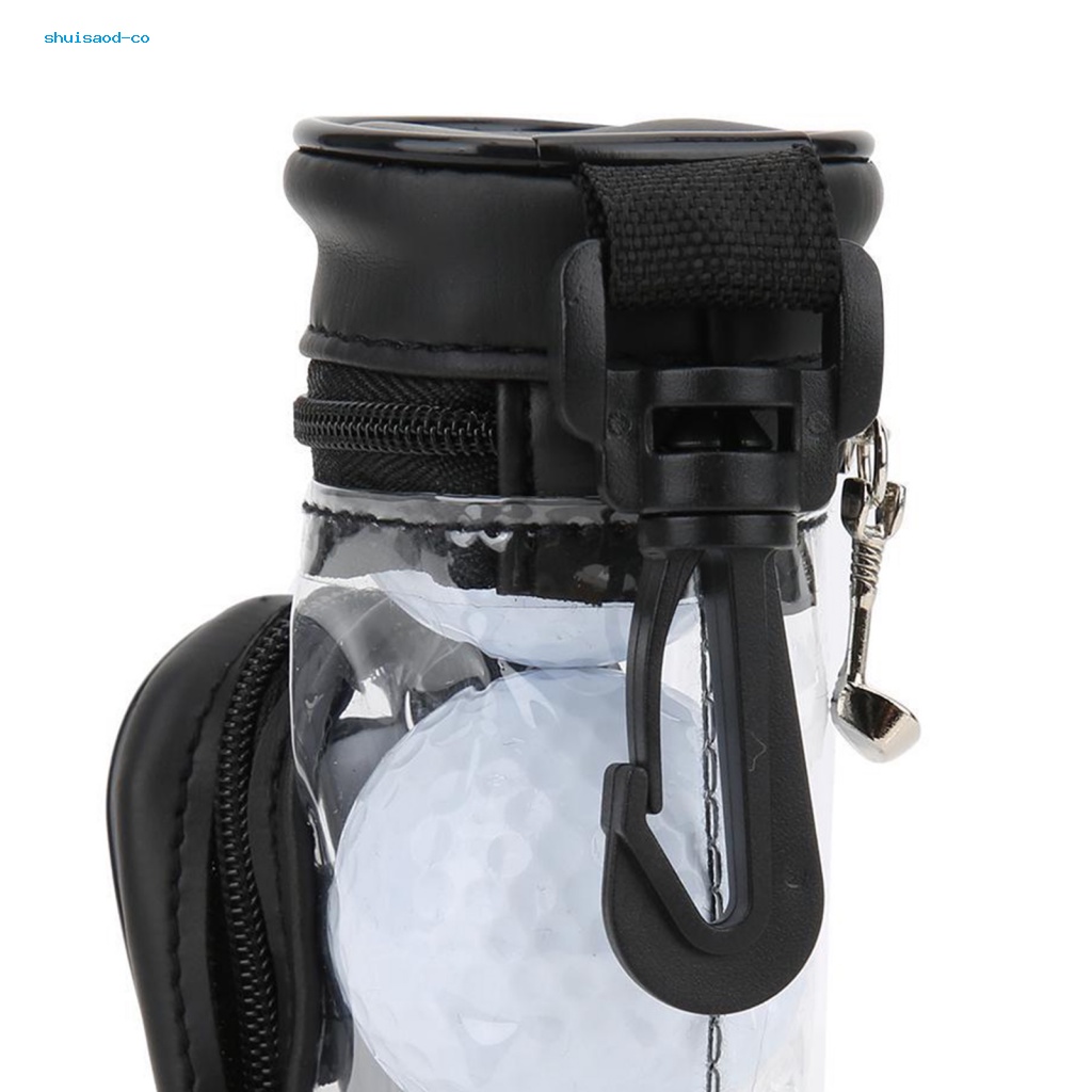 Túi Đựng Bóng Golf Bằng Da Giả Có Khóa Kéo Tiện Dụng