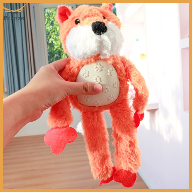 Đồ chơi nhồi bông Hình Cáo Có Âm Thanh Vui Nhộn Cho Thú Cưng