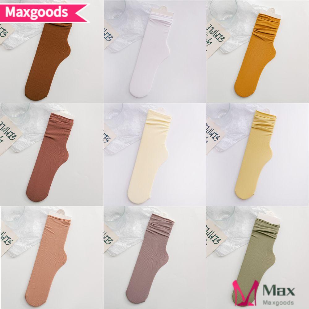 MAXG Vớ Dài Qua Gối Mỏng Phong Cách Lolita Thời Trang Xuân Thu Cho Nữ
