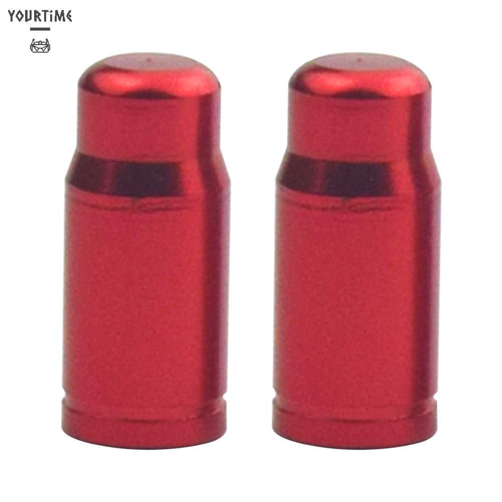 2 Nắp Van Xe Đạp Bằng Hợp Kim Nhôm