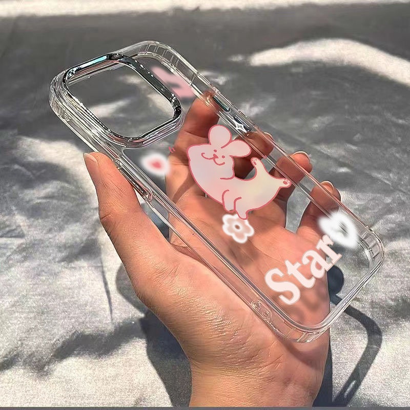 ✅Ốp Điện Thoại Mềm Chống Sốc Hình Thỏ Cho Iphone12max 814pro 137 11